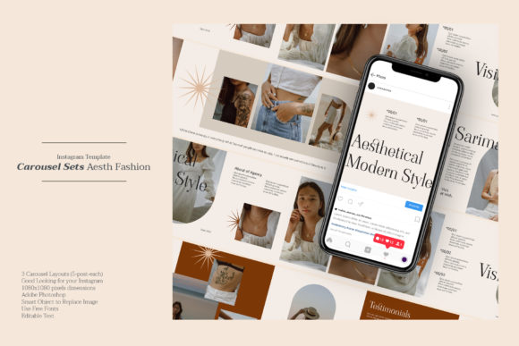 Carousel Sets Aesth Fashion: Strategic Design for Visual Impact