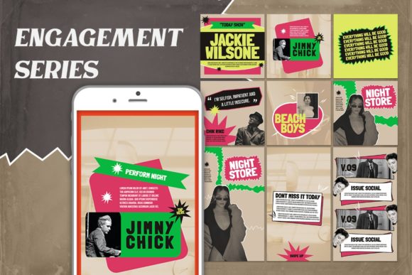Engagement Instagram Templates for Streamlined Content Creation