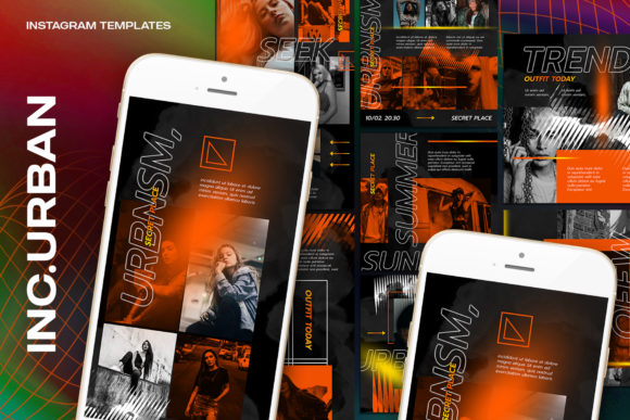 Inc. - Urban Instagram Templates
