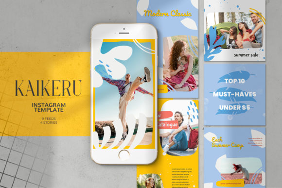 Kaikeru Instagram Templates for Professional and Creative Users