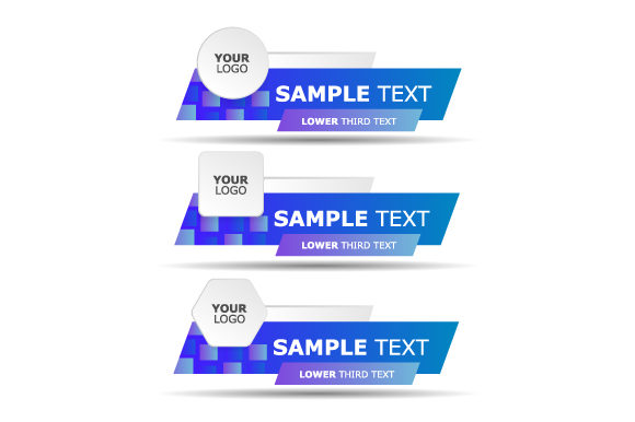 Lower Third Modern Design Template