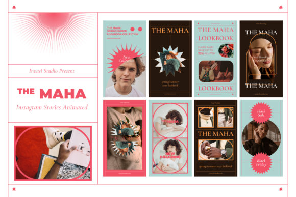 Maha - Instagram Stories Animated: Elevate Your Instagram Presence with Style and Simplicity