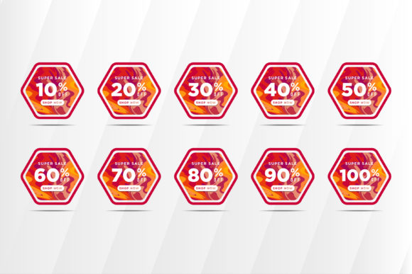 Super Sale Marble Element Hexagon: A Stylish Design Solution for Promotional Needs