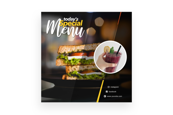 Today's Special Menu - Instagram Post: A Practical Solution for Business Owners