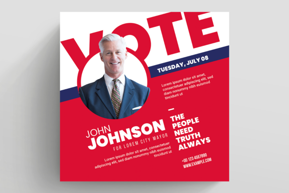 Vote Social Media Post Layout for Effective Engagement