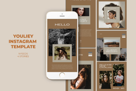 Youliey Instagram Templates: Creative Design Made Simple